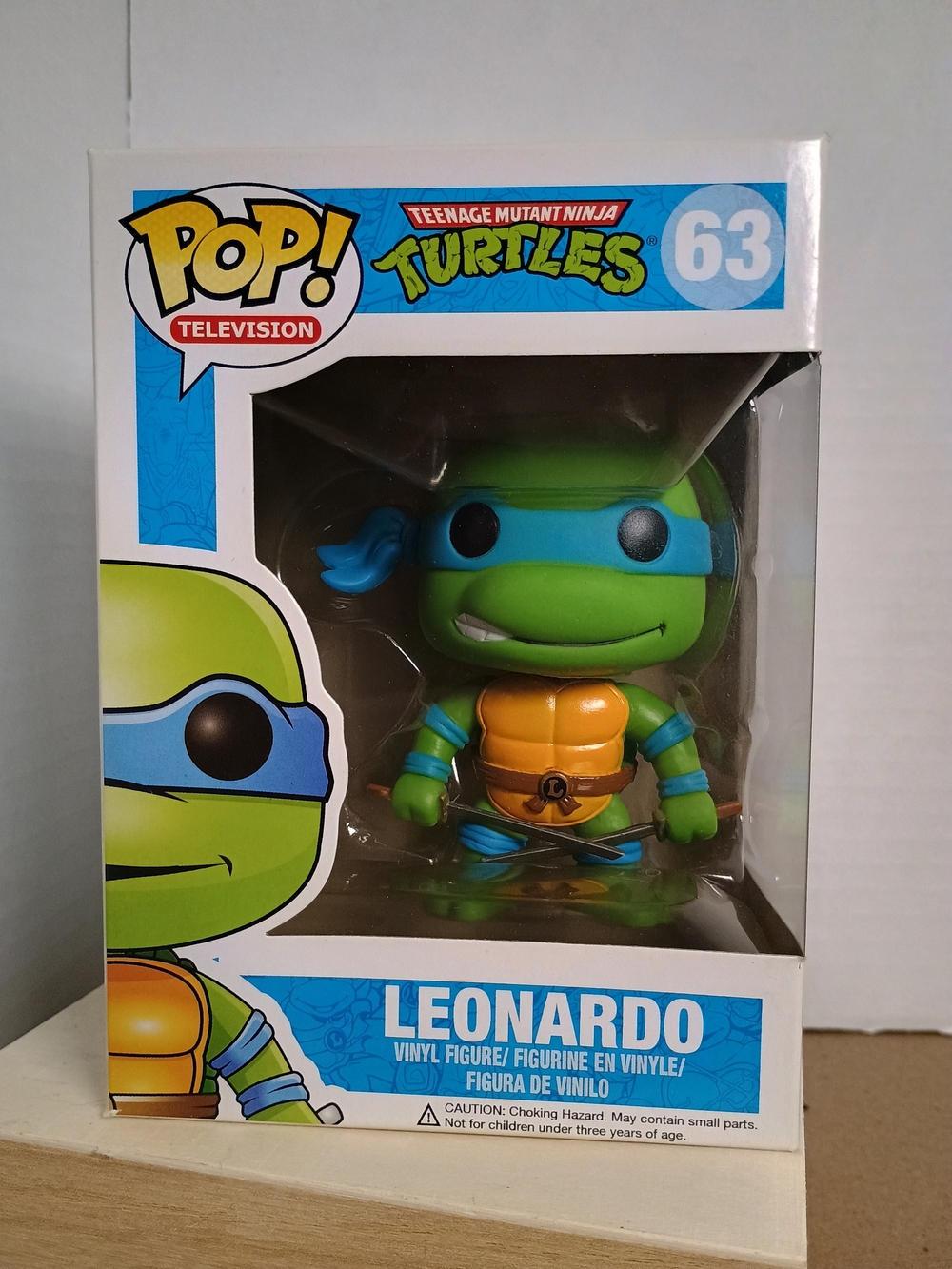 Funko Pop! Television Teenage Mutant Ninja Turtles Leonardo #63 TMNT Vinyl